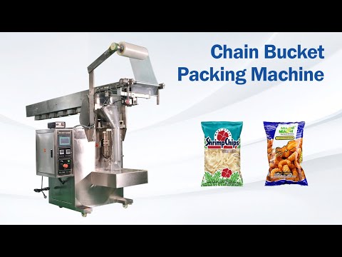 This is how a chain bucket packing machine work | intelligent, multifunctional, semi-auto, automatic