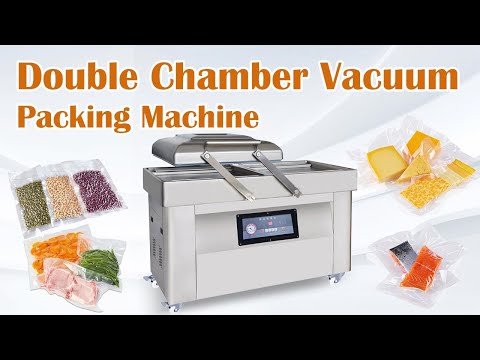 Doppelkammer-Vakuumverpackungsmaschine | Vakuumverpackungsmaschine für den privaten und gewerblichen Gebrauch