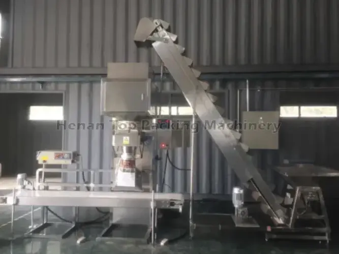Máquina de embalaje de bolsas de arroz automática