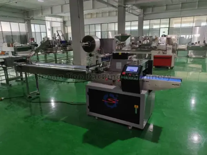 Individual cookie packaging machine