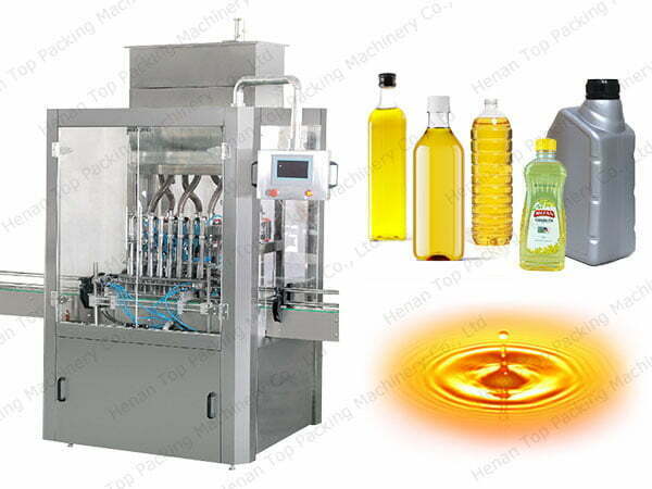 Multi-head oil filling and packaging machine