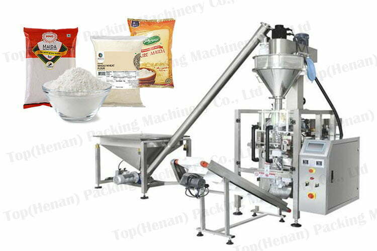 Flour Packing Machine | Automatic Flour Pouch Fill Seal Machine