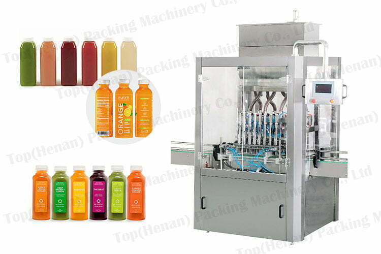 Multi-head outlet juice filling machine