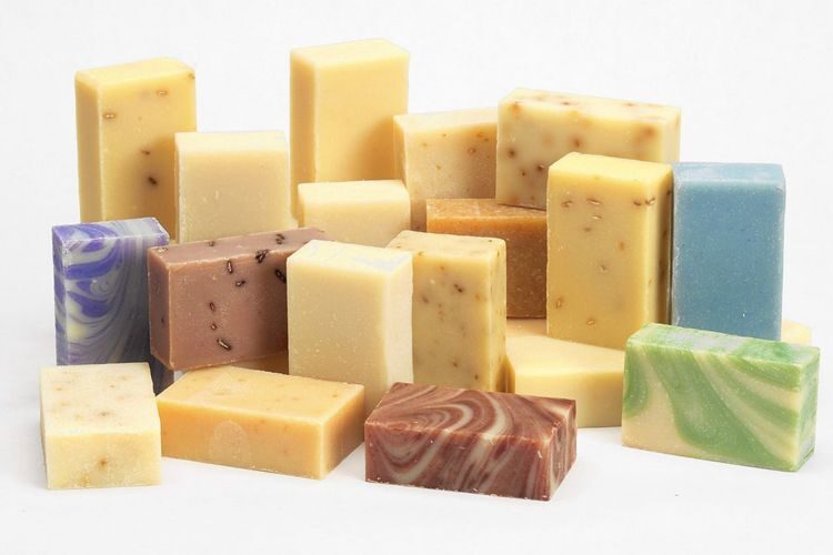 lots of soaps in daily life