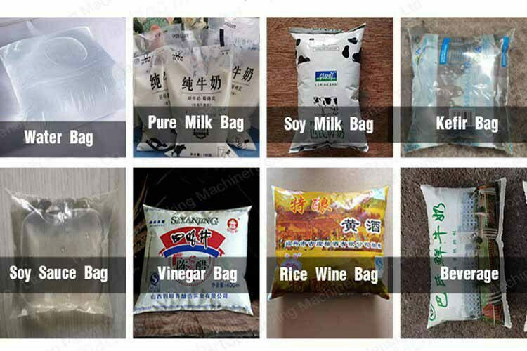 Liquid bag packaging applications