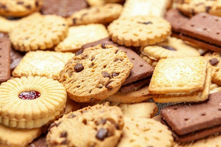 Many kinds of biscuits