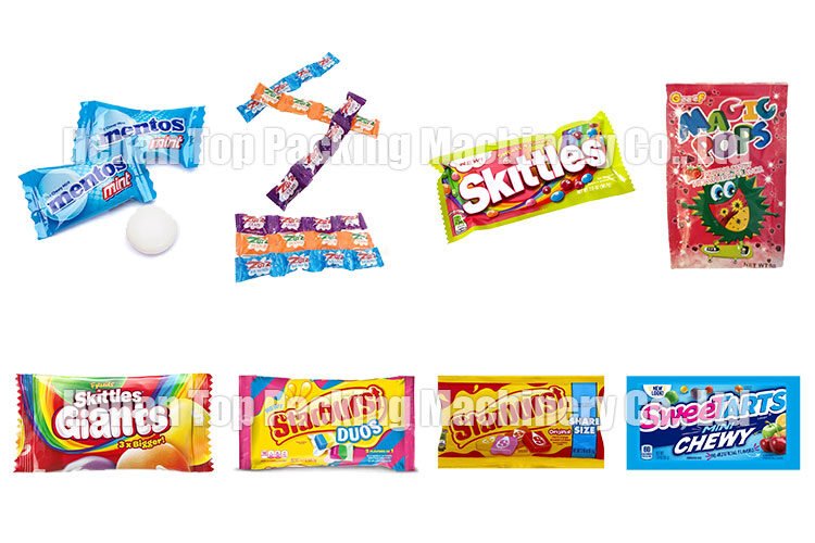 single candy bags & 4-side seal sachets