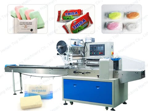 Automatic Soap Packaging Machine For Bar Soap Wrapping In Pouches