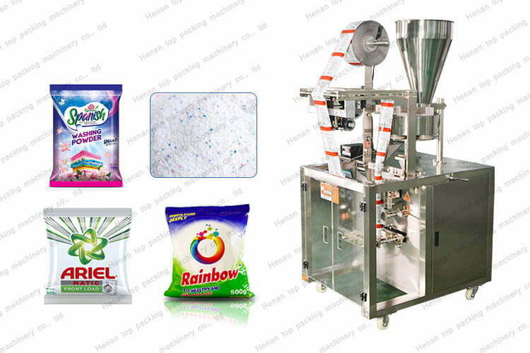 How many types of detergent packing machines?