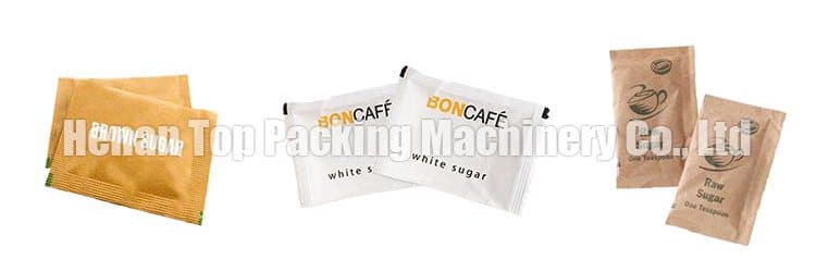 3-side seal sugar sachets