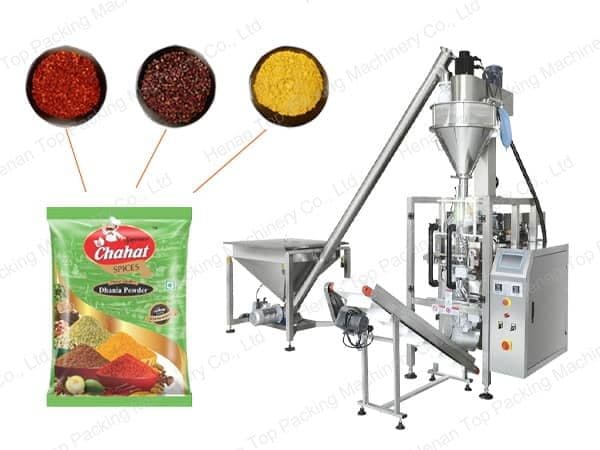 1-3kg için Th-420, 520, 720 baharat tozu paketleme makinesi