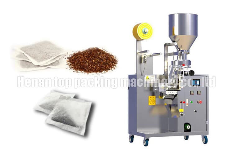 Tea packing machine with inner bag