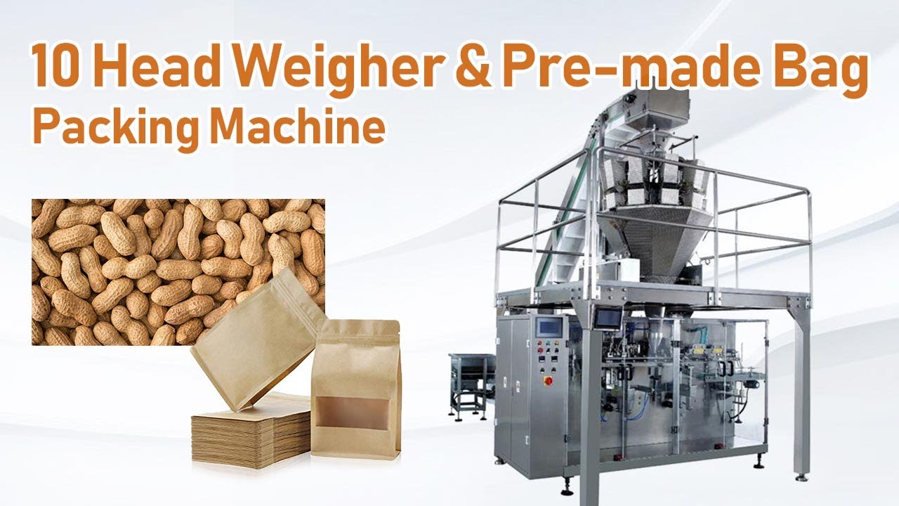 Vertical Automatic Cashew Nut Food and Candy Packing Machinery