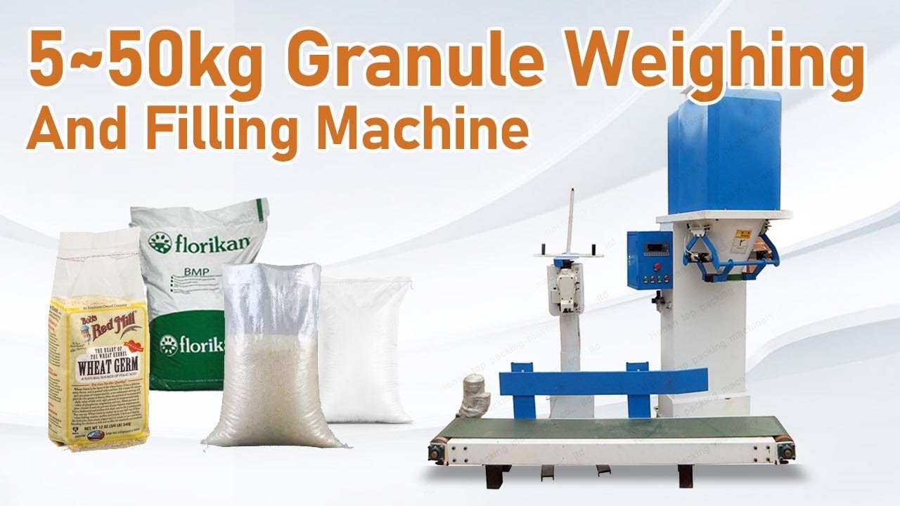 Automatic puffed rice plastic packing machine bag for 1kg 2kg 5kg