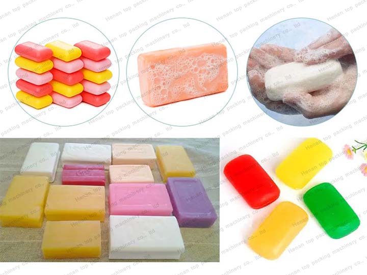 Finished soap products