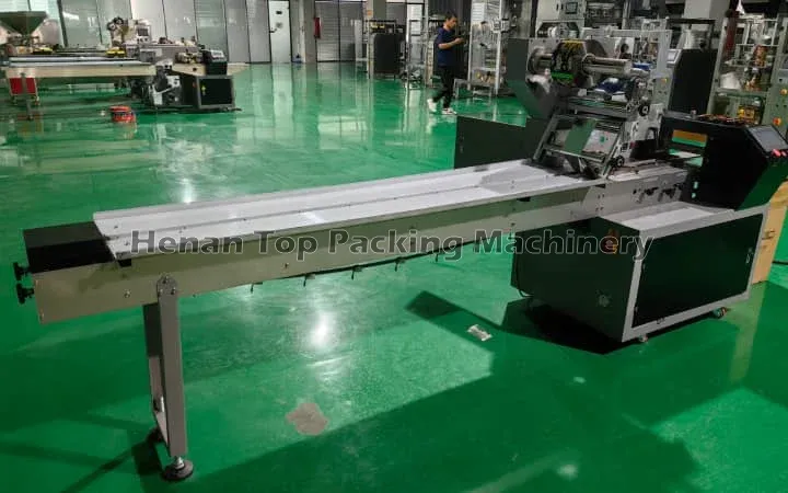 machine d'emballage d'oreillers fabriquée de haute qualité