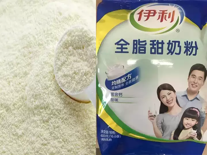 What’s the milk powder packing solution?