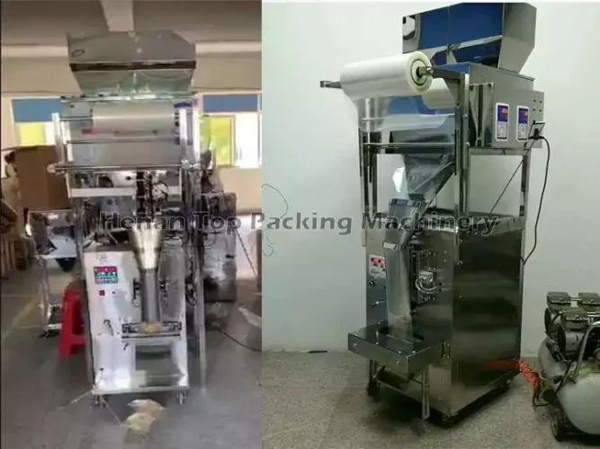 Potato chips packing machine