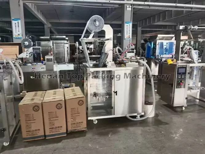 Liquid packaging machinery