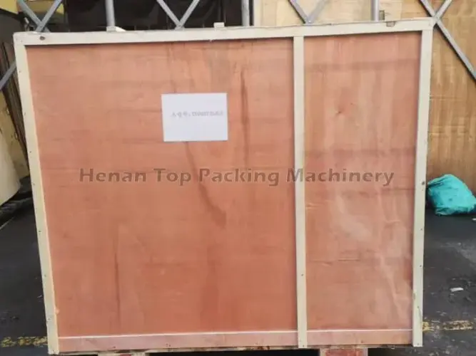 Packaging machine ready for delivery