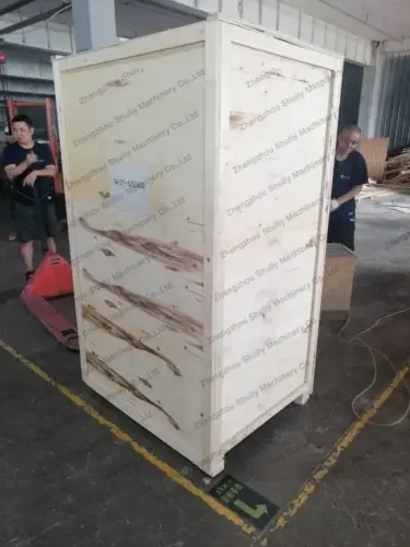 Packing machine for delivery