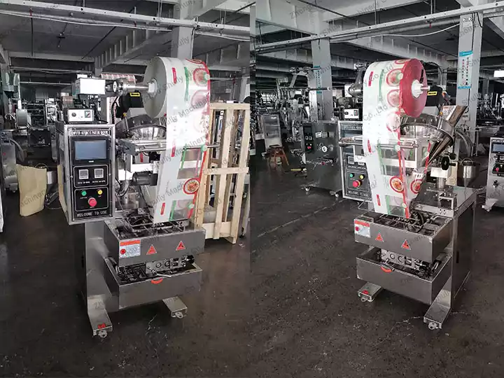Zimbabveli müşteri fabrikayı ziyaret etti ve toz otomatik paketleme makinesi satın aldı.