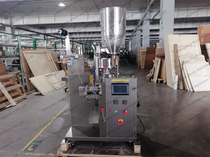 Shuliy 3 taraflı mühürlü çay poşeti paketleme makinesi Nijerya'ya satıldı