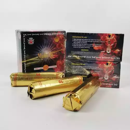 Envasado de carbón para hookah