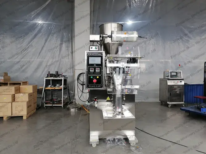 Machine d'emballage verticale de granules