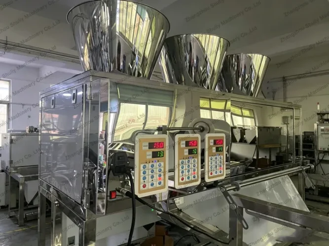 3-head weigher