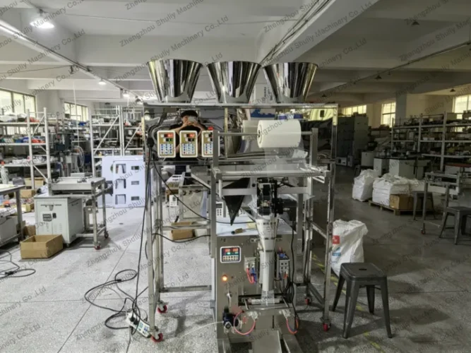 Candy pouch packing machine