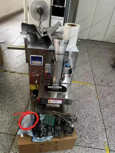 Packaging machine ready to pack