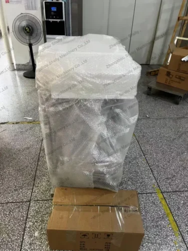 Packing machine wrapping