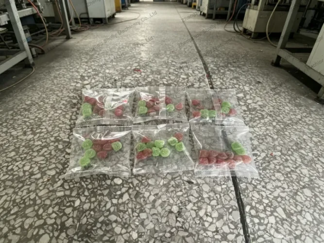 Soft candy packing results
