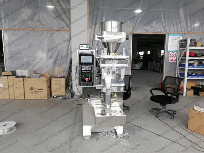 Candy pouch packaging machine plant
