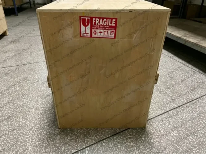 Granule pellet packing machine ready for shipment