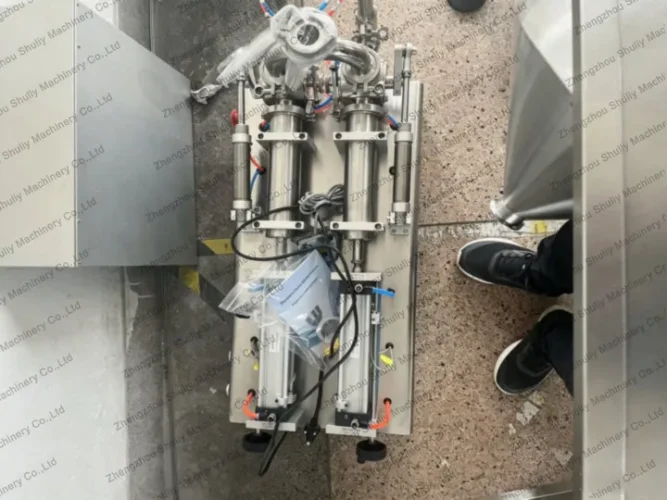 Paste filling machine packing